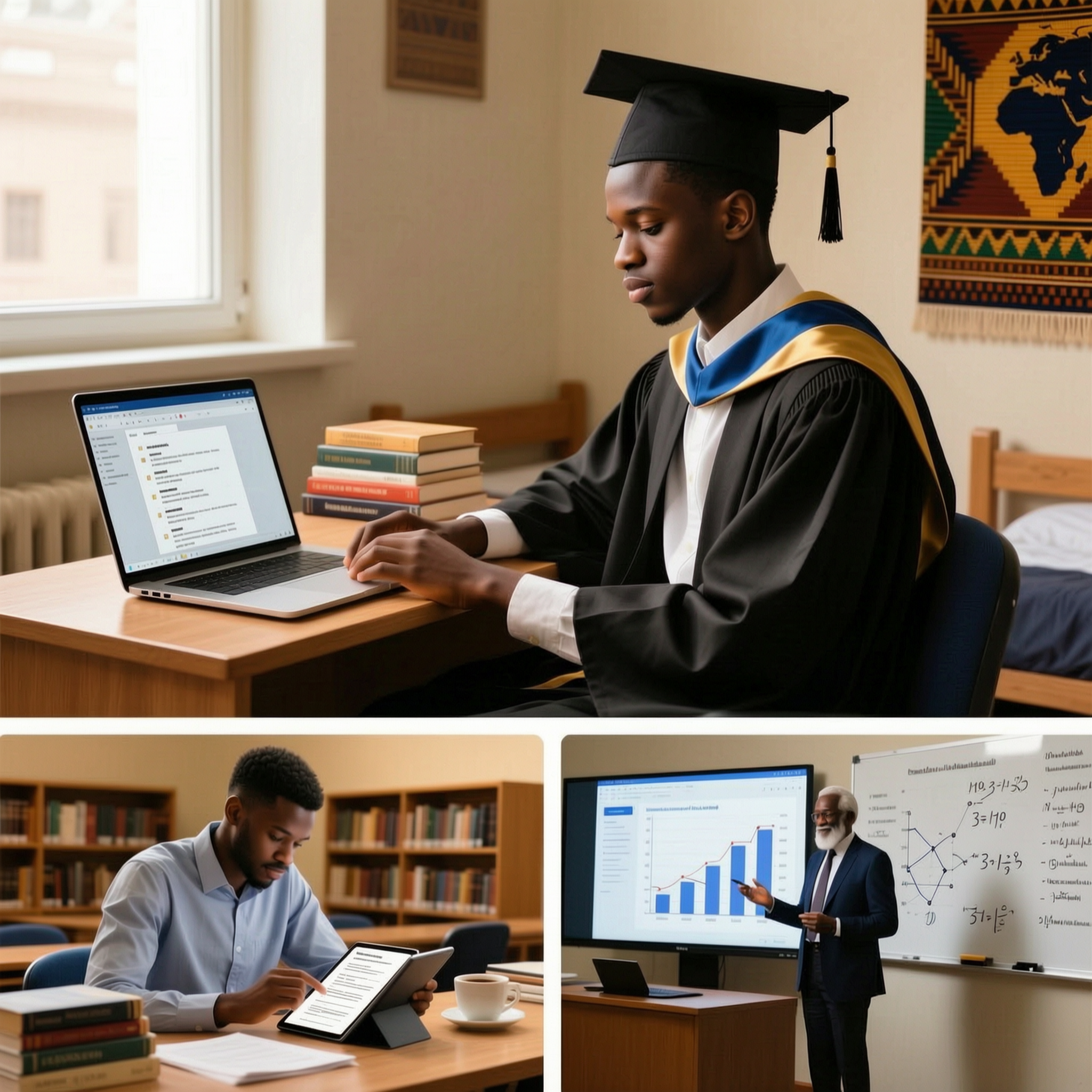 Étudiant et documents académiques